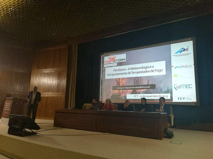 Presentation by Professor Xavier Viegas in Alges